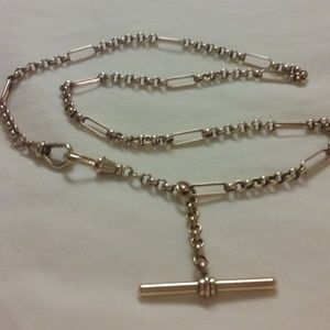 Victorian? Gold Pocket Watch Chain Necklace OBO ♥